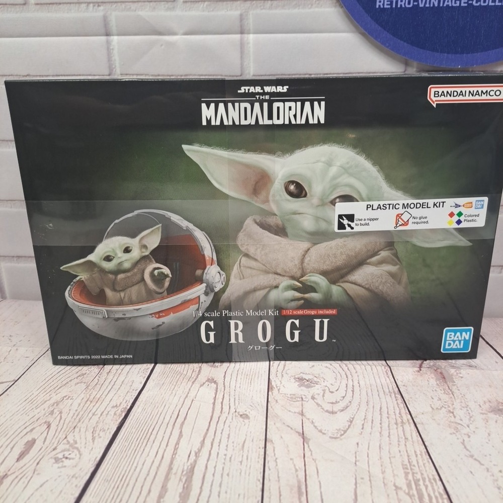Grogu 1:4 Scale Model Kit Star Wars Baby Yoda The Child‎ Bandai Hobby, NIB